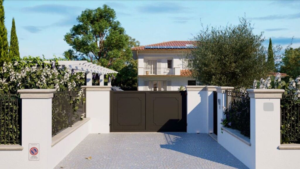 Villa su progetto a poca distanza dal centro di Forte dei Marmi