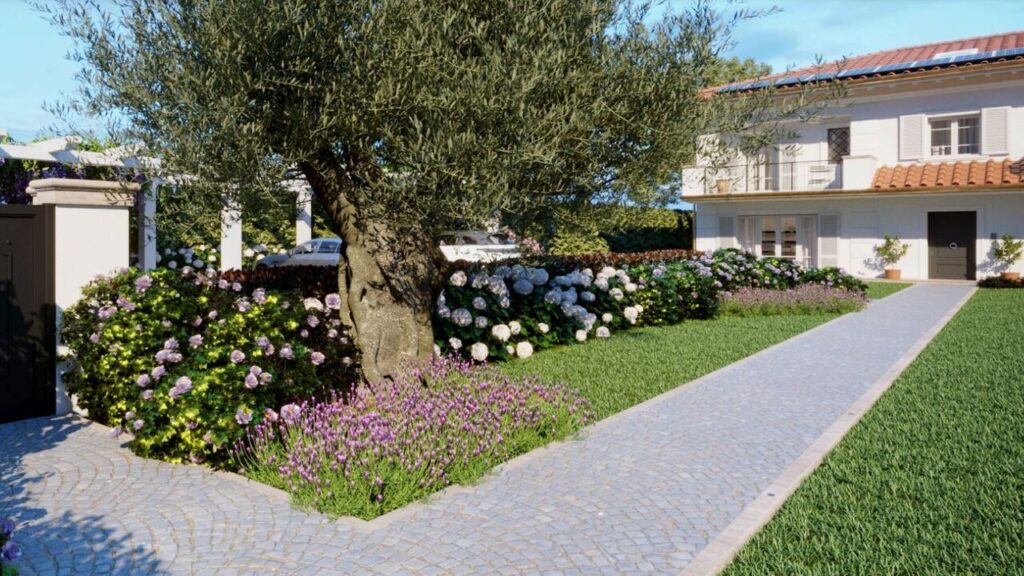 Villa su progetto a poca distanza dal centro di Forte dei Marmi