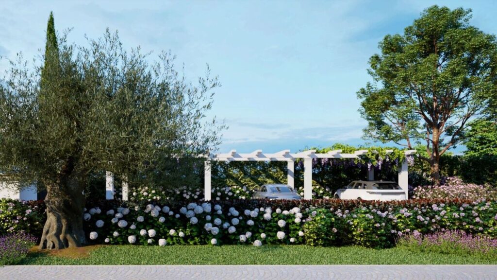Villa su progetto a poca distanza dal centro di Forte dei Marmi