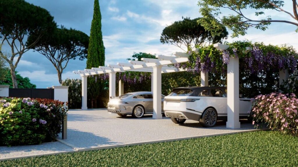 Villa su progetto a poca distanza dal centro di Forte dei Marmi