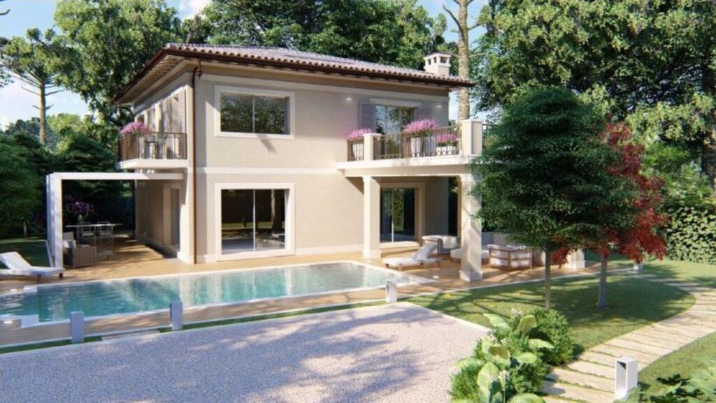 Villa in costruzione