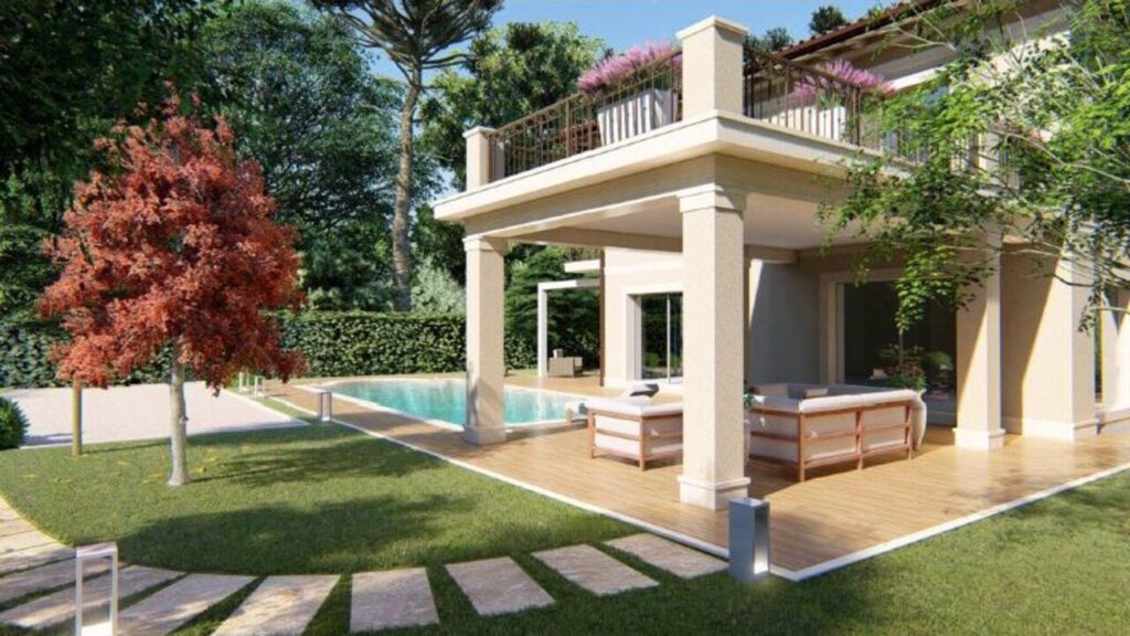Villa in costruzione