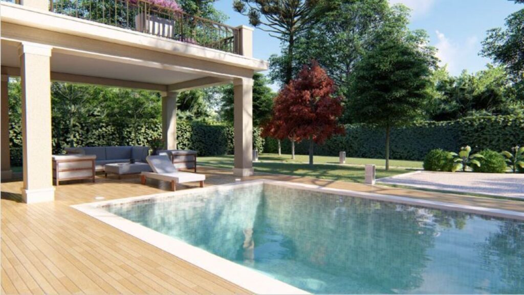 Villa in costruzione