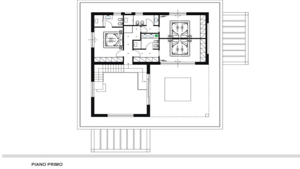Design villa built with quality materials