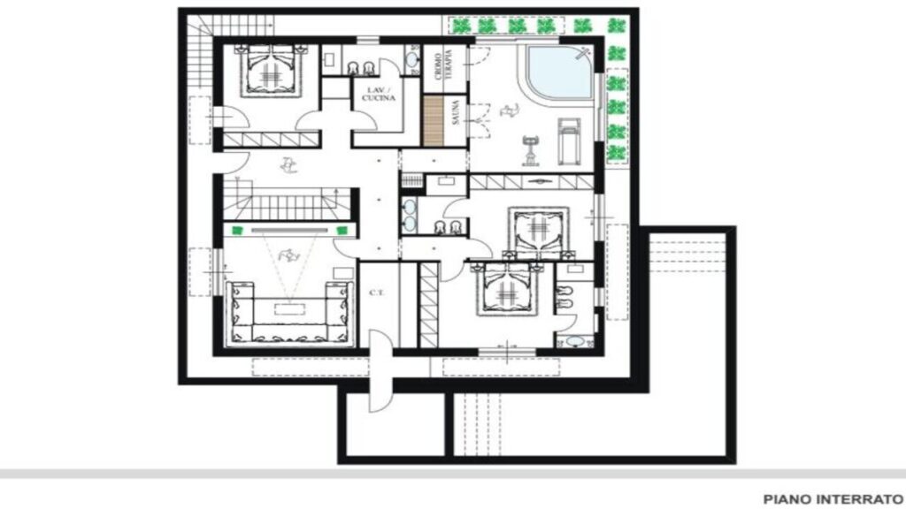 Design villa built with quality materials