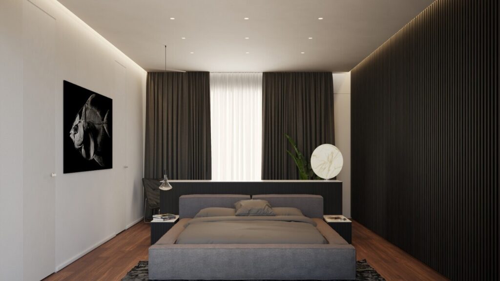 Design villa built with quality materials