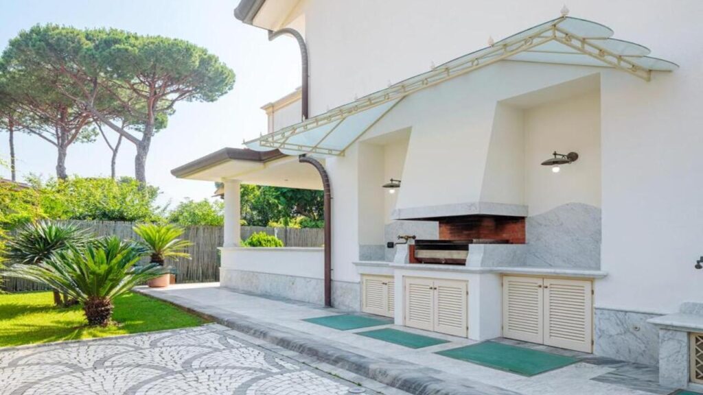 Villa con finiture di pregio