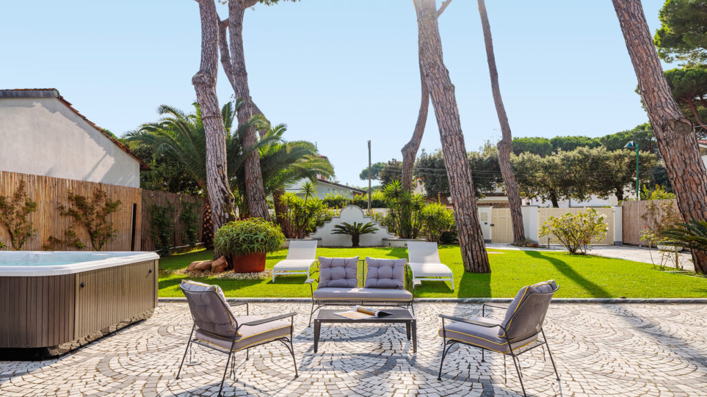Villa con finiture di pregio