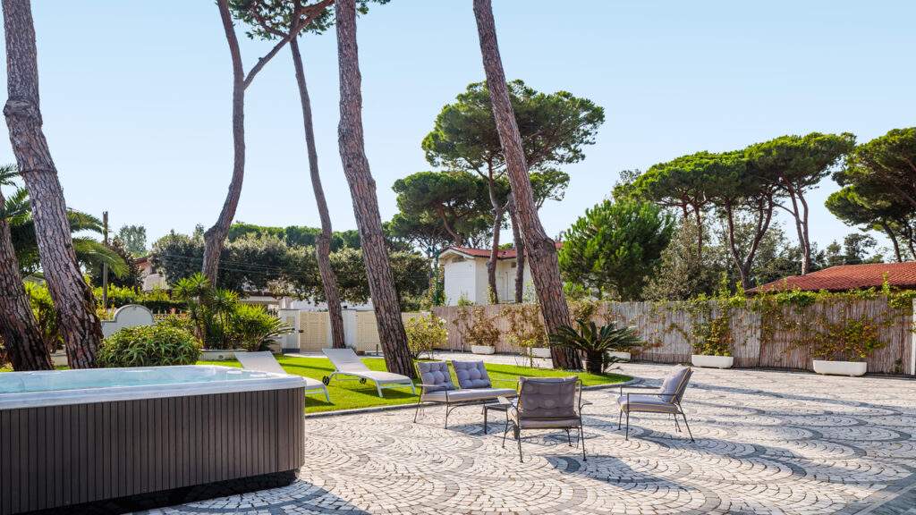 Villa con finiture di pregio