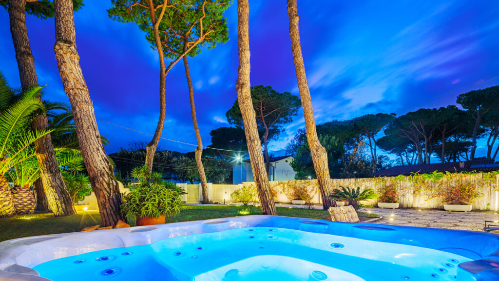 Villa con finiture di pregio