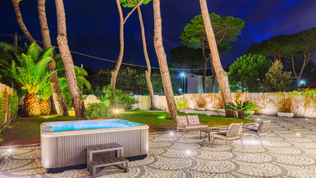 Villa con finiture di pregio