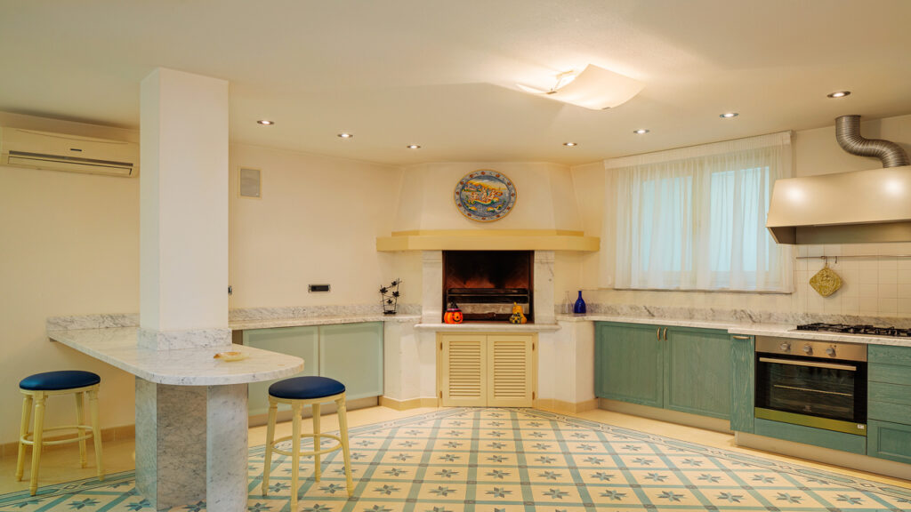 Villa con finiture di pregio