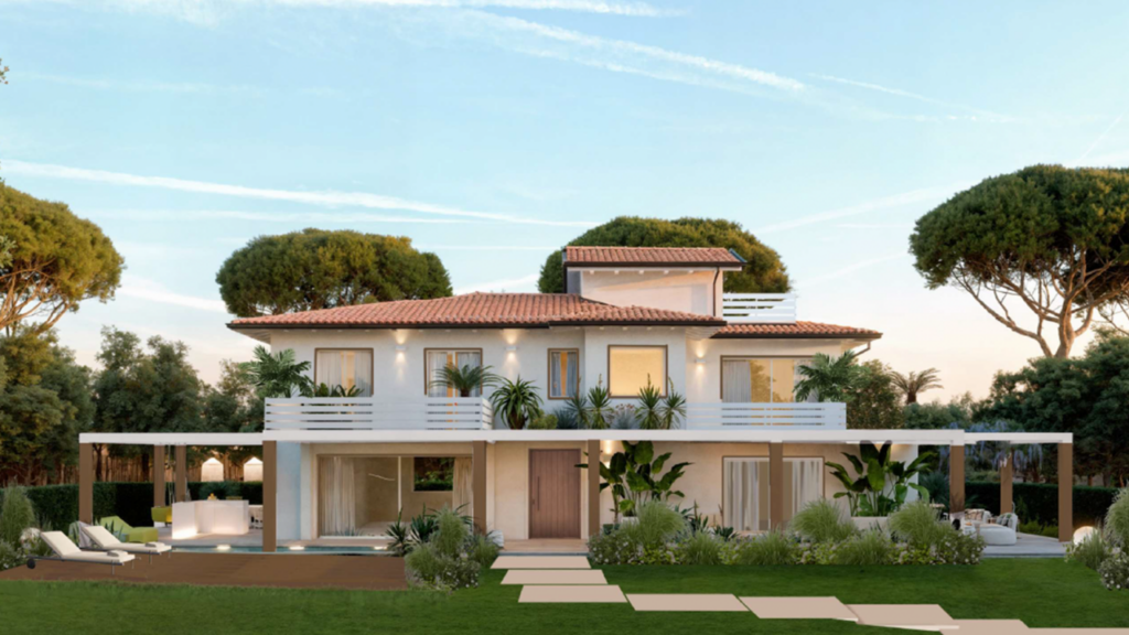Villa in costruzione
