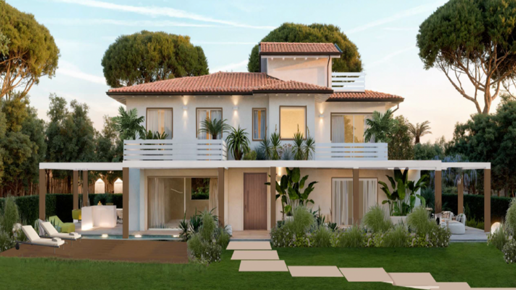 Villa in costruzione