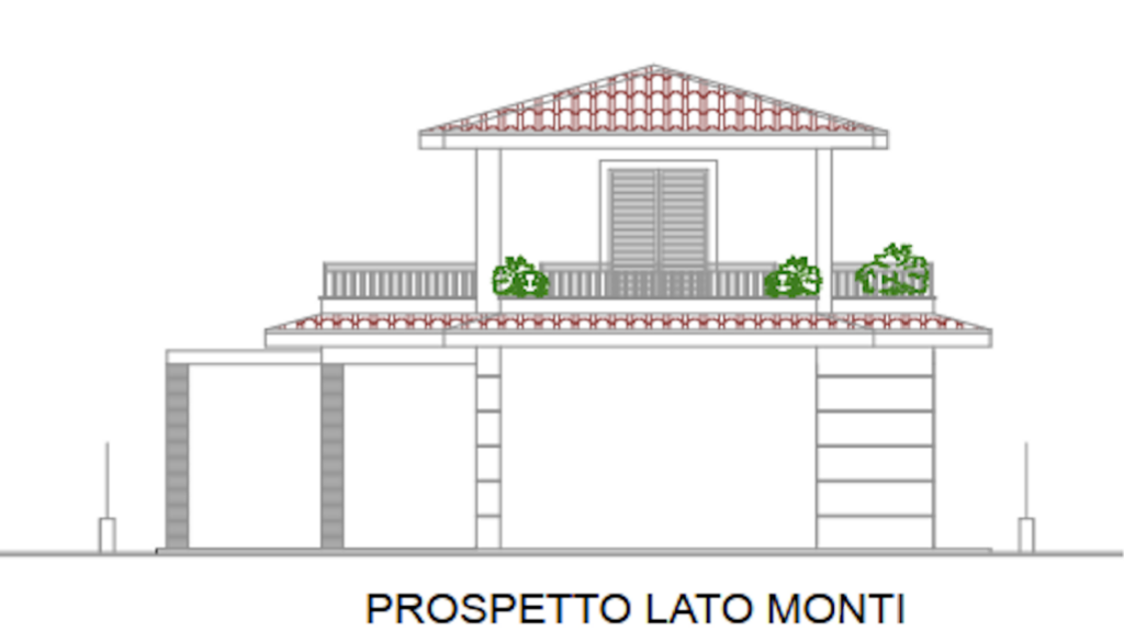 Villa in costruzione a poca distanza dal centro di Forte dei Marmi