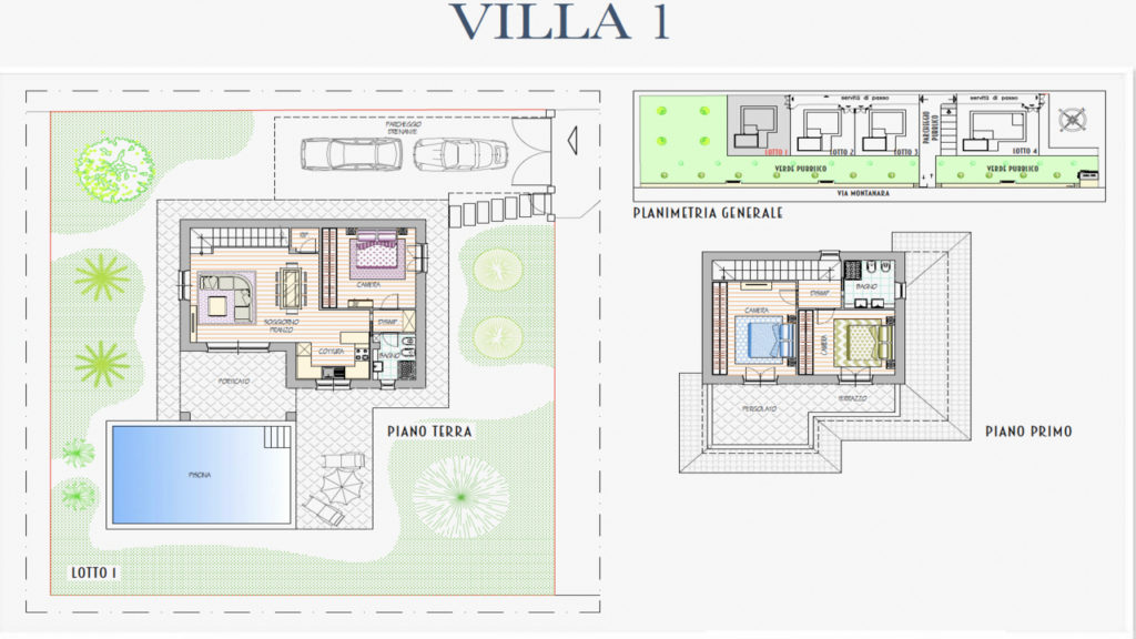 Ville in costruzione a Marina di Pietrasanta