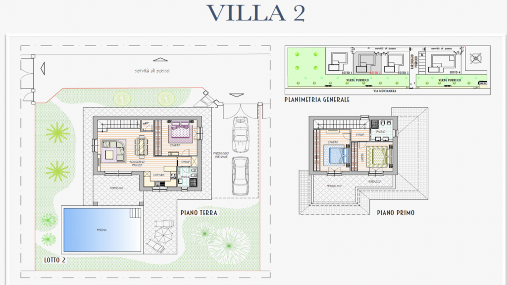 Ville in costruzione a Marina di Pietrasanta