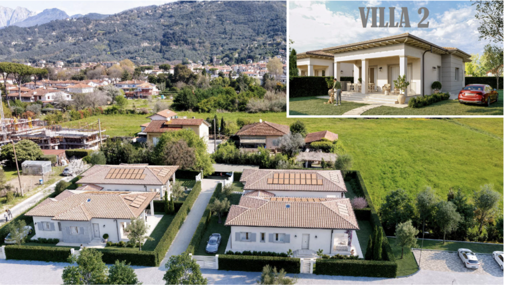 Ville bifamiliari a Pietrasanta